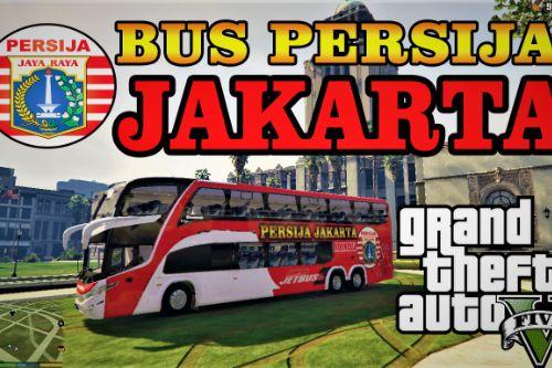 Bus Official Persija Jakarta (Marcopolo Paradiso G7 1800 DD)